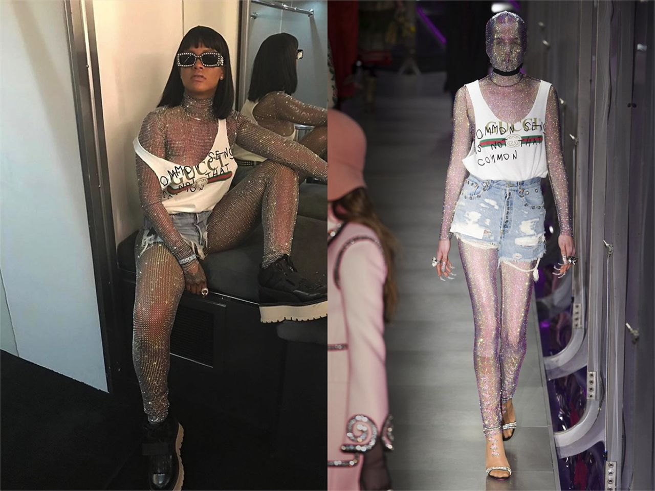 袜子怎么配长裤,小白袜的搭配方法