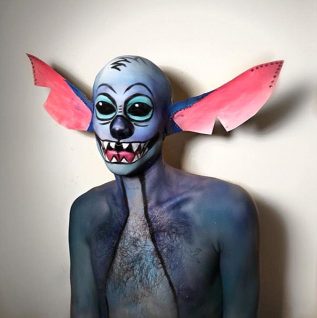 英国女人仿妆小丑女,英国恶女人仿妆