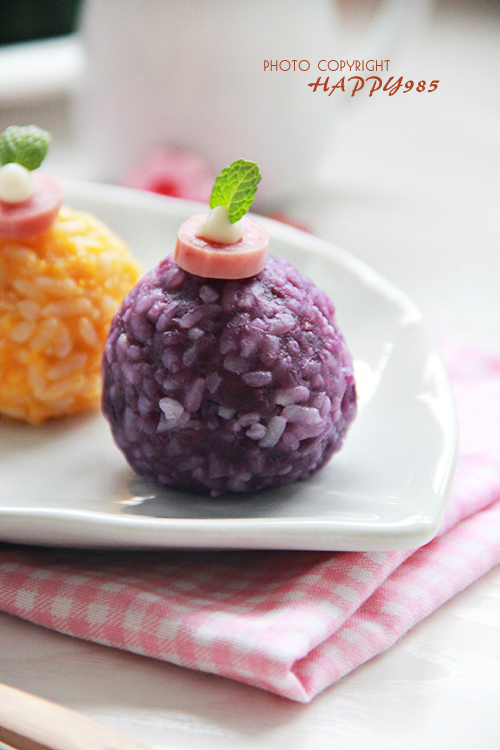 三色饭团红黄绿幼儿园,日本三角饭团做法大全