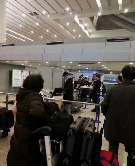 张翰海关安检,张翰机场海关检查