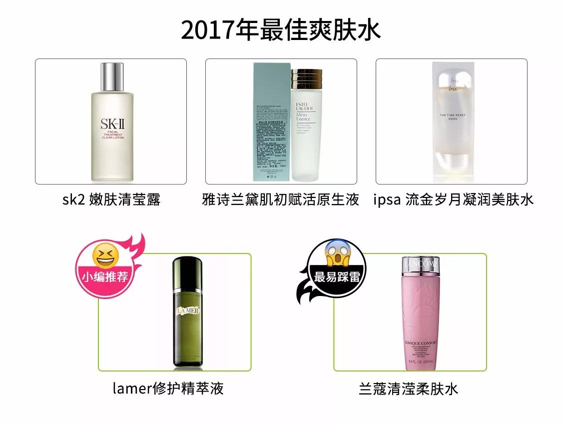 2018护肤品盘点,护肤品十大品牌榜单列表