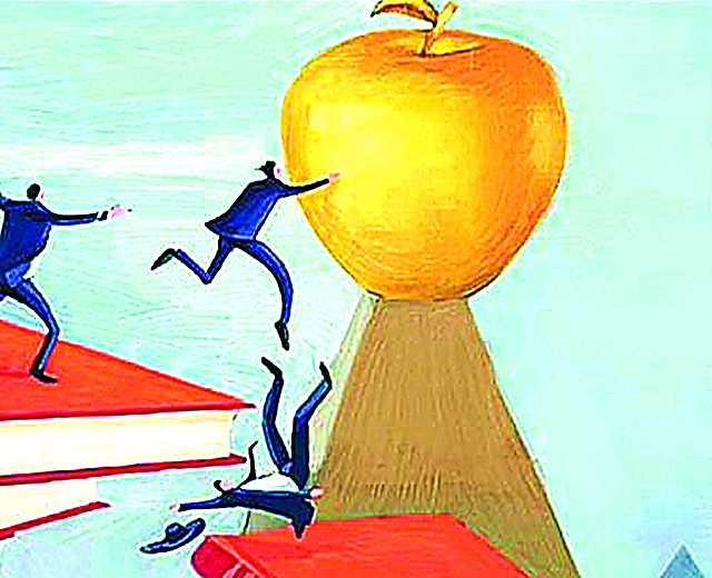 夹着尾巴做人真的好吗,挺起胸膛做人夹起尾巴做事