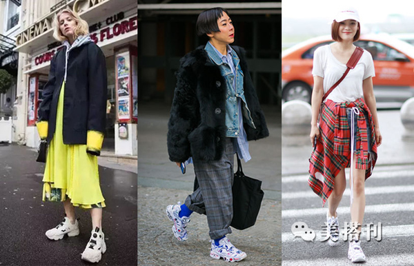 老爹鞋最新风格甜酷风,今年流行科技感老爹鞋