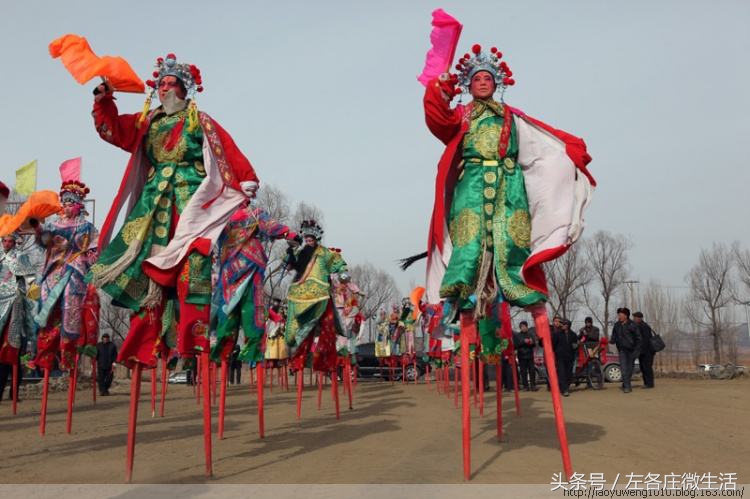 当年七十二道会道道精彩今天说说——左各庄的高跷会
