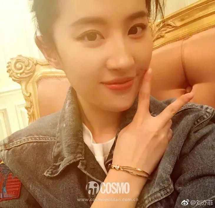 刘亦菲最迷人的珠宝,二代妖精刘亦菲套装