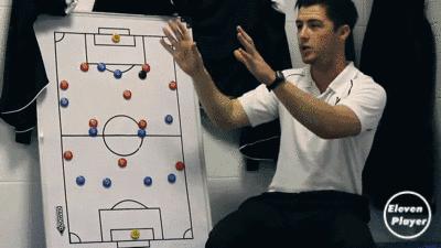 足球后腰跑位接球技巧,本方控球时后腰的跑位