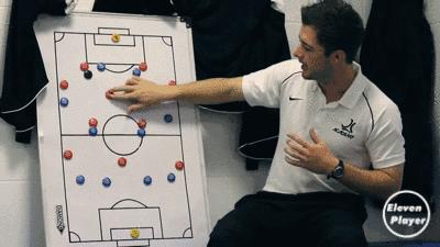 足球后腰跑位接球技巧,本方控球时后腰的跑位