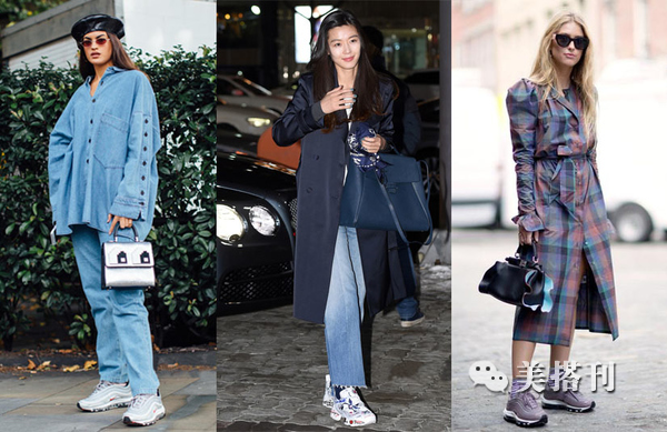 老爹鞋最新风格甜酷风,今年流行科技感老爹鞋