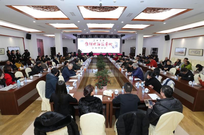 韩煜书法展在中国,韩煜和他的书法创作团队