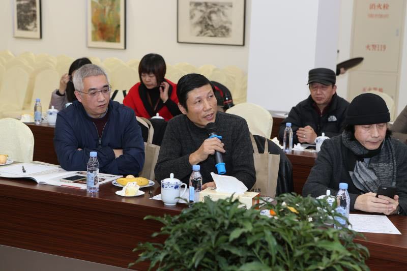 韩煜书法展在中国,韩煜和他的书法创作团队