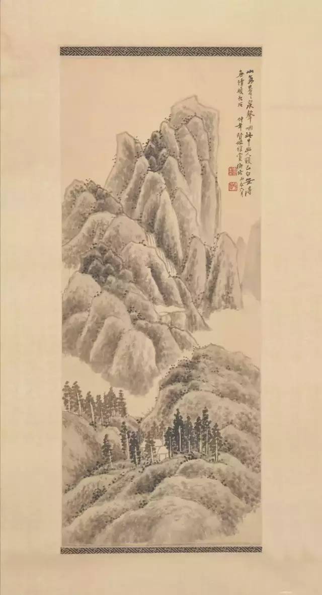 近代名家陈师曾绘画作品欣赏,陈师曾山水画作品欣赏