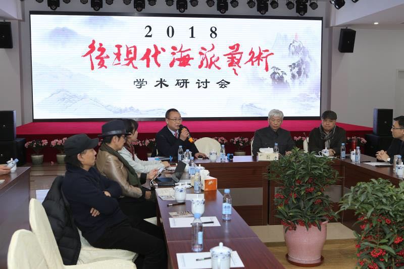 韩煜书法展在中国,韩煜和他的书法创作团队