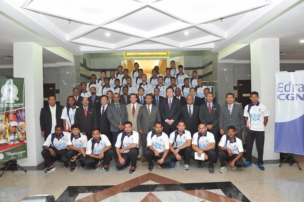 大马新篇章|中广核赞助马来西亚马六甲足球队