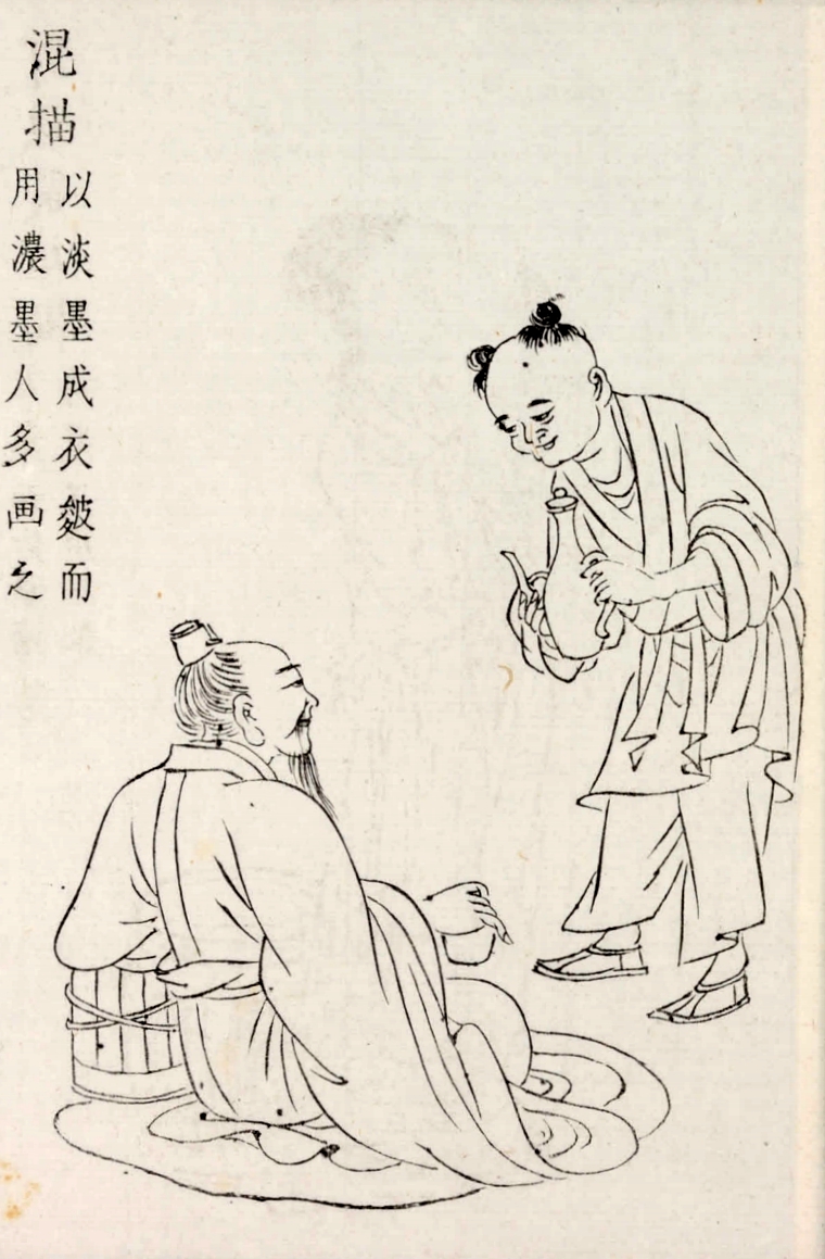 流传到日本的十八描法与中国画有什么不同