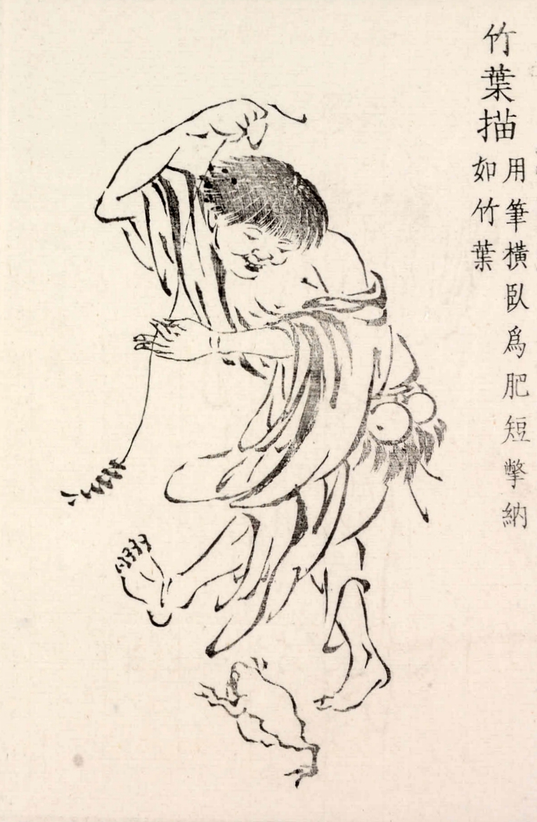 流传到日本的十八描法与中国画有什么不同