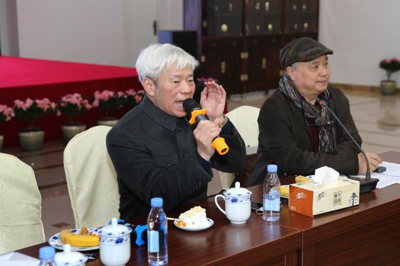 韩煜书法展在中国,韩煜和他的书法创作团队