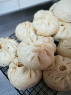 自制山东猪肉白菜大包子，按照这个步骤做就对了