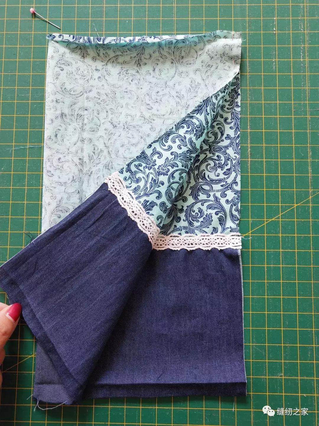 在家做袖套,袖套自己做