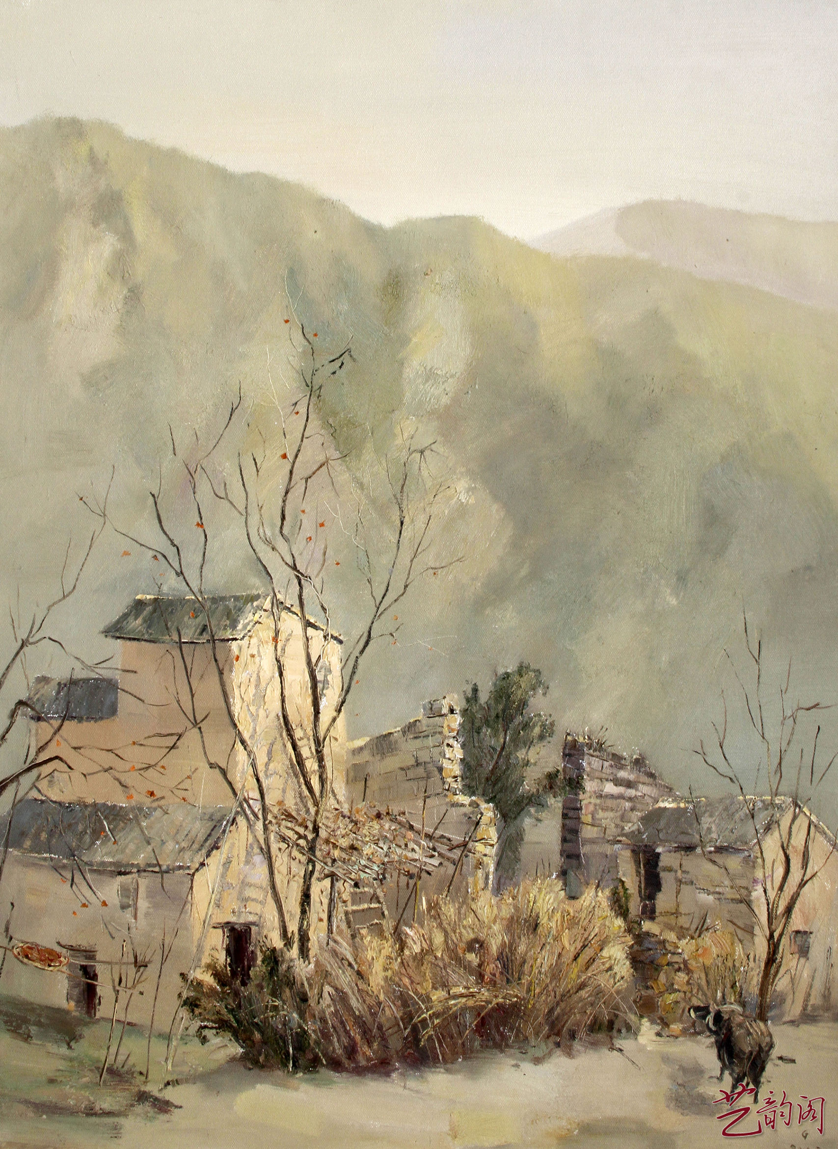 青年画家油画鉴赏,西部油画名家作品欣赏