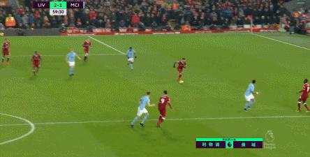 曼城和利物浦对攻,曼城利物浦4比1集锦