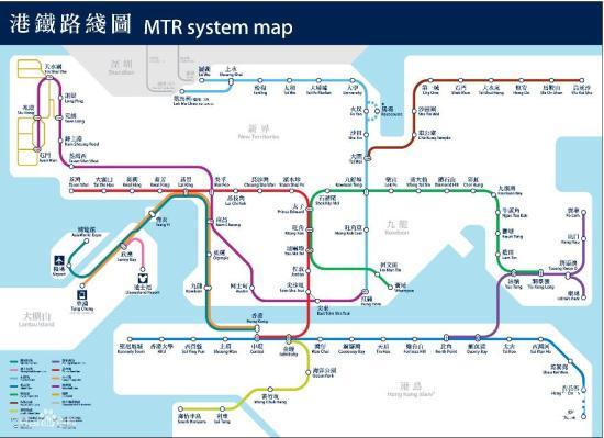 香港通地铁时间表最新,香港2022年地铁线路