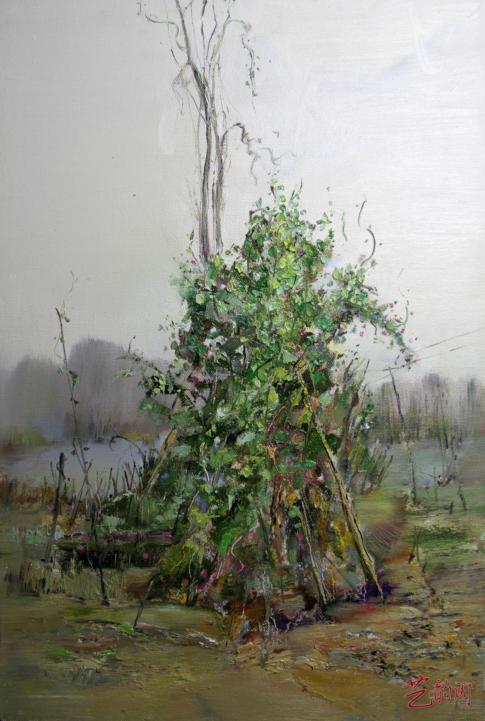 青年画家油画鉴赏,西部油画名家作品欣赏