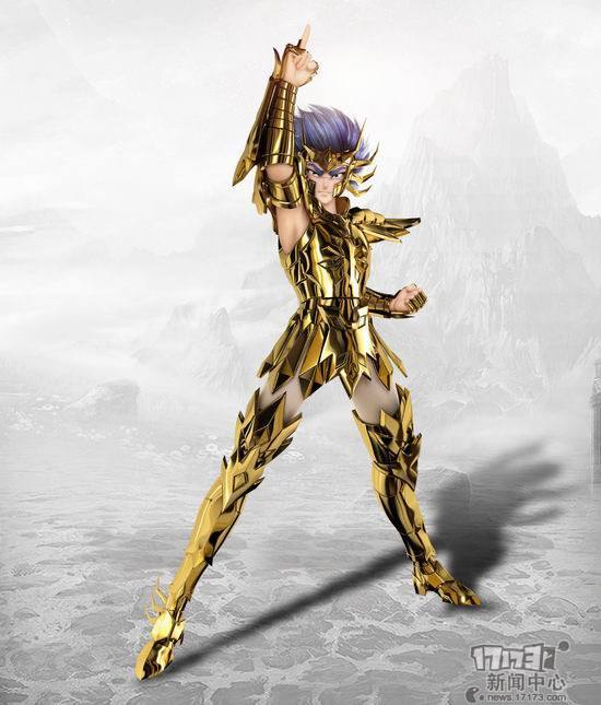 十二星座黄金圣斗士圣衣模型,黄金圣斗士十二星座圣衣
