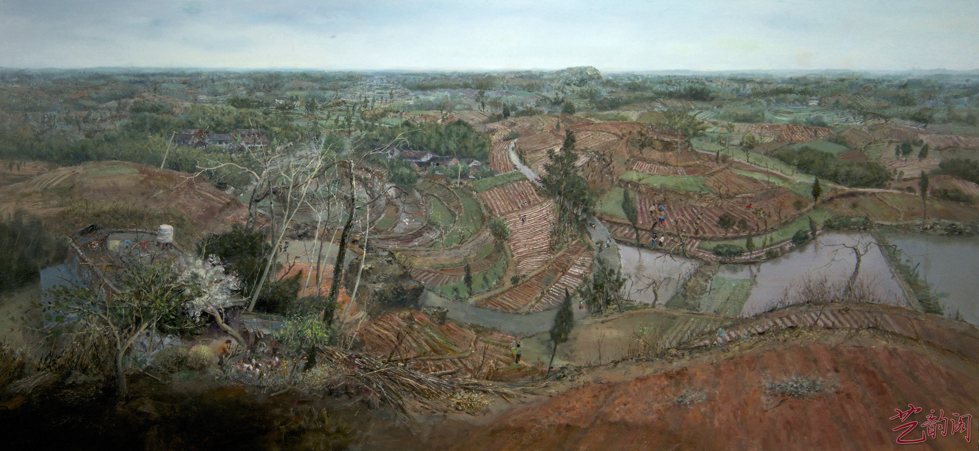 青年画家油画鉴赏,西部油画名家作品欣赏