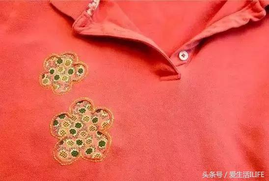 破洞衣服照样补出时尚来，衣物破损修补方法