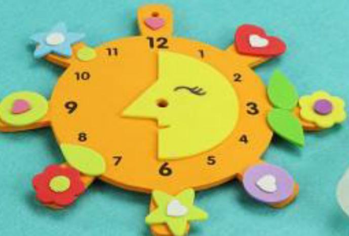 6-12岁手工创意钟表简单,全校一等奖的手工钟表教程