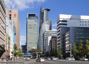 名古屋日落漫步,漫步日本横滨