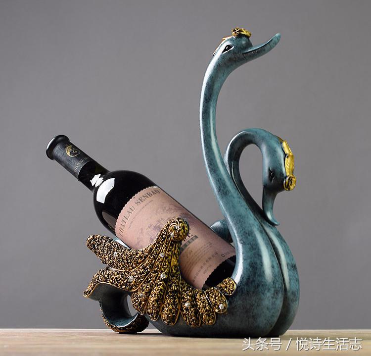 创意吧台悬挂式红酒架,创意家饰魔术般的红酒架