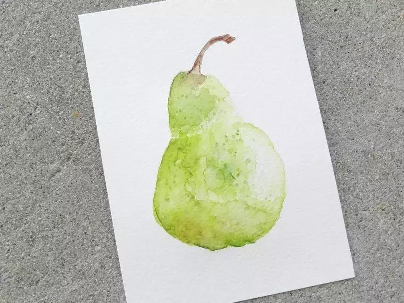 水彩密密麻麻的小花怎么留白,水彩留白法教程