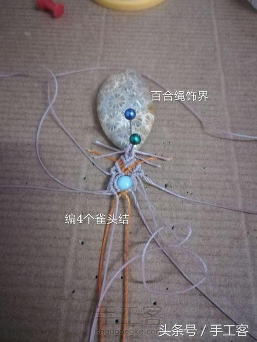 福盘吊坠项链怎么编绳好看,平安扣吊坠红绳项链编绳教程