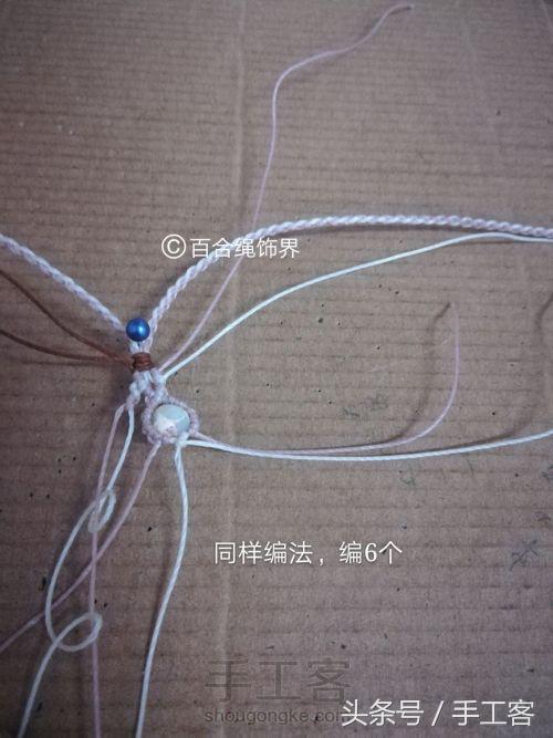 福盘吊坠项链怎么编绳好看,平安扣吊坠红绳项链编绳教程