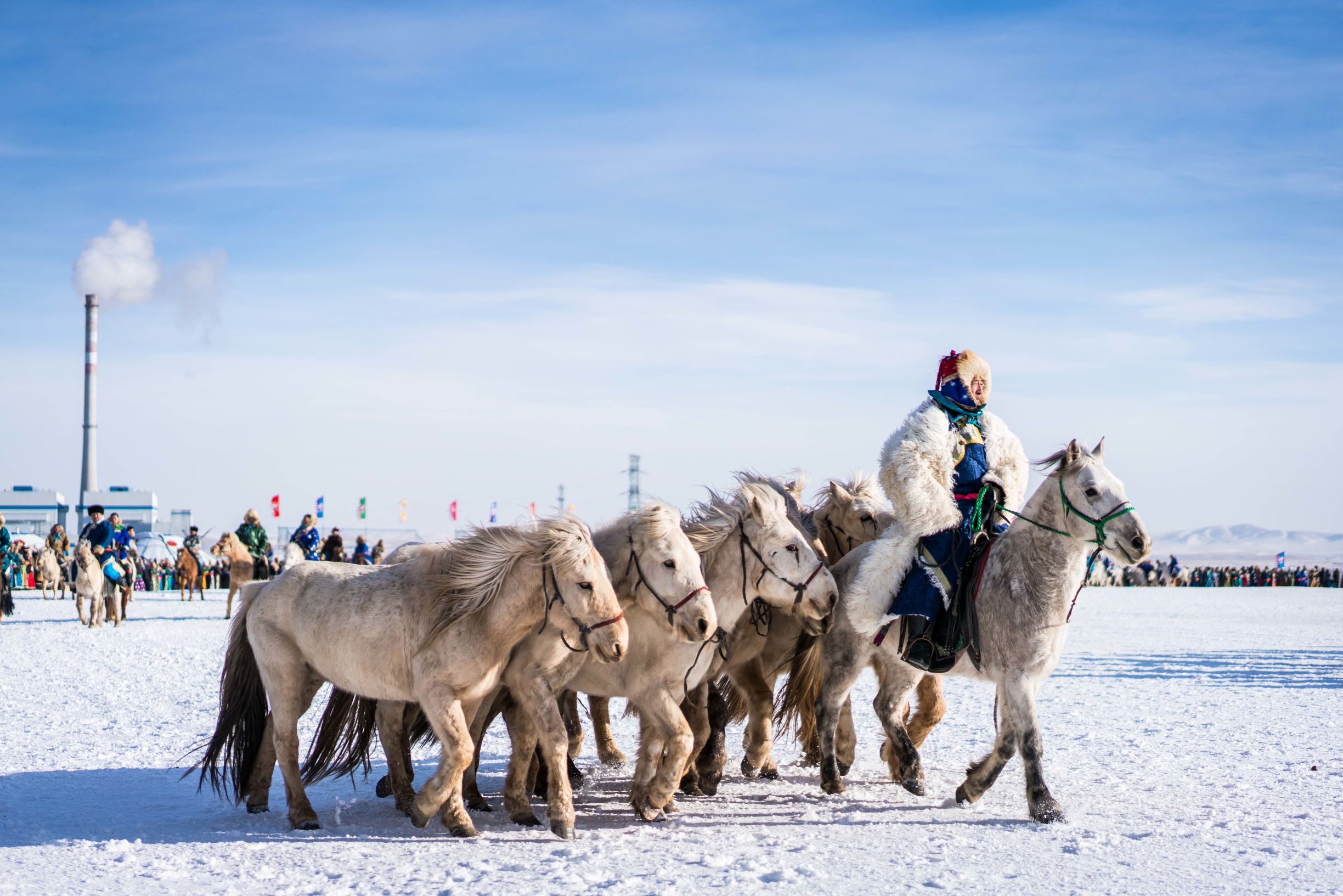 冰雪那达慕大会,冰雪那达慕完整版开幕式