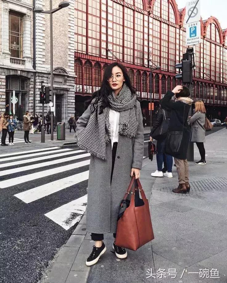 围巾好搭,围巾可搭