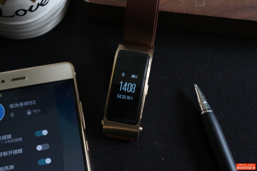 华为手环b3时尚版,华为手环b3与华为手机连接