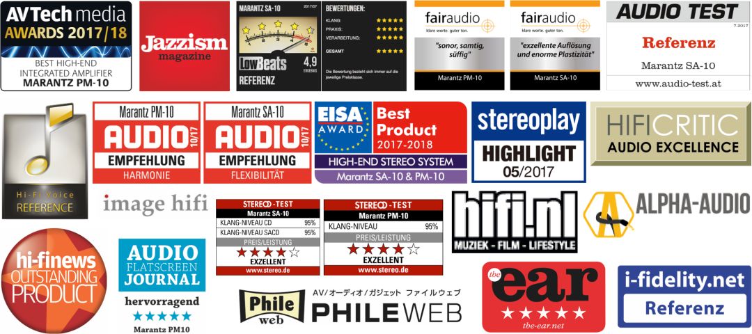 获奖｜Denon天龙Marantz马兰士斩获数个欧洲奖项