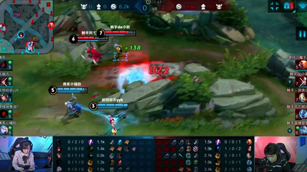 电子竞技靠实力,国服第一韩信辅助小姐姐