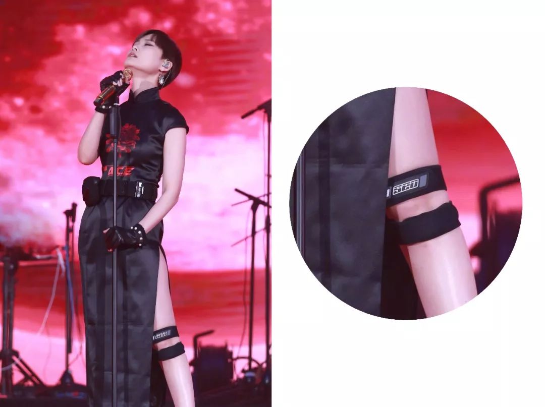 来，考考你｜知道李宇春膝盖上绑着的东西叫什么吗？