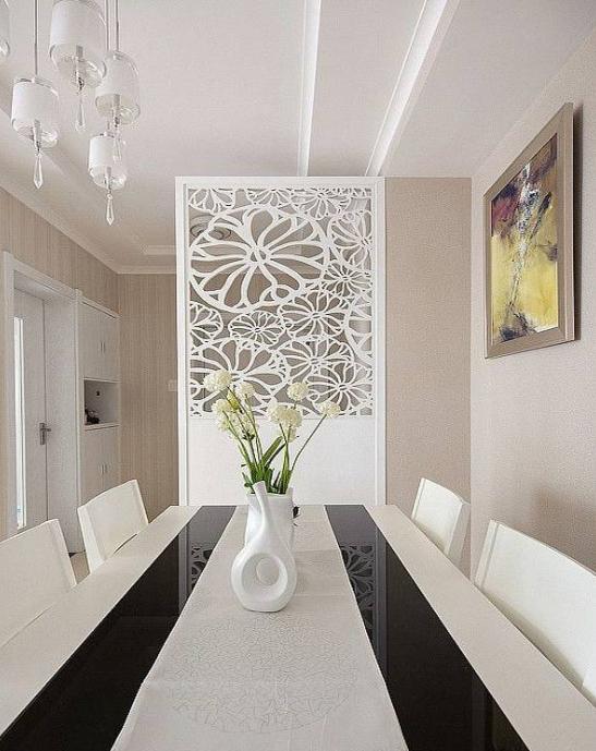 餐厅30公分屏风隔断现代简约,2021厨房餐厅隔断柜效果图大全