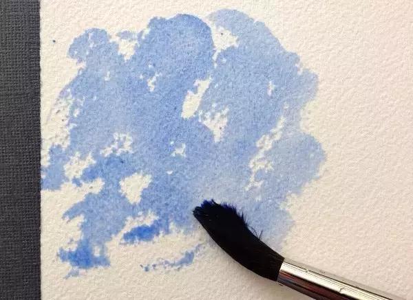 水彩密密麻麻的小花怎么留白,水彩留白法教程