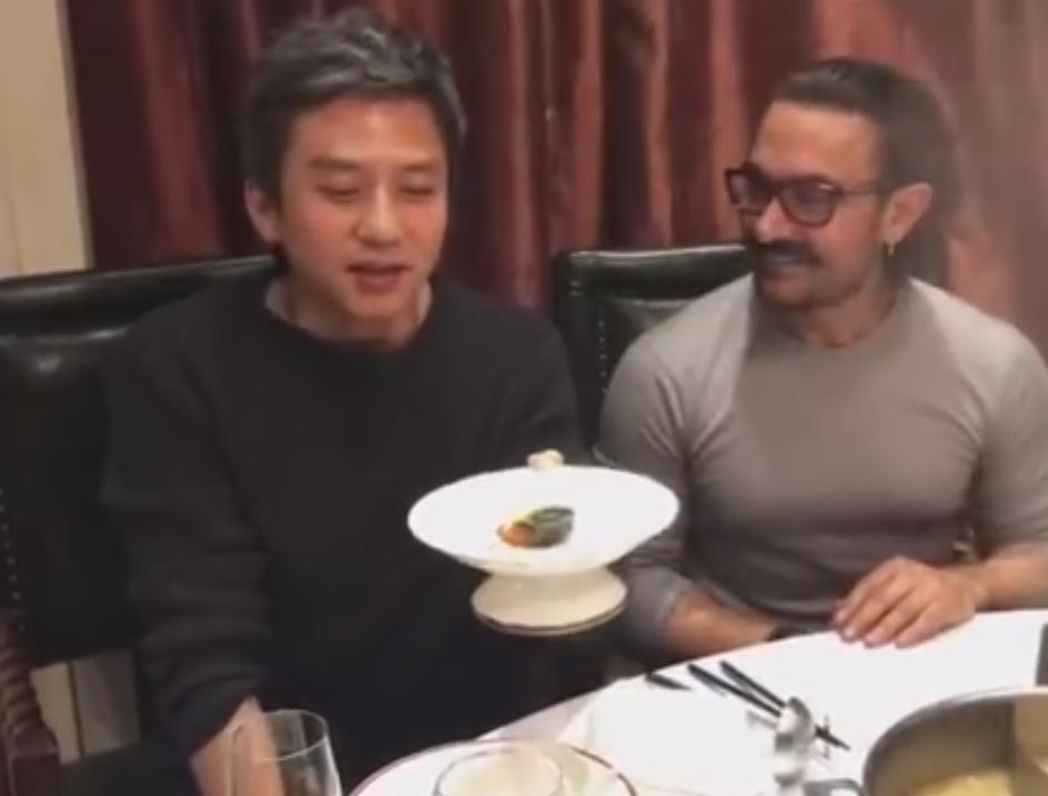 邓超请阿米尔汗吃皮蛋完整版,邓超阿米尔汗皮蛋