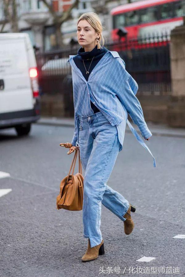 男士圆领毛衣衬衫正确穿法,毛衣衬衫叠穿搭配什么裤子