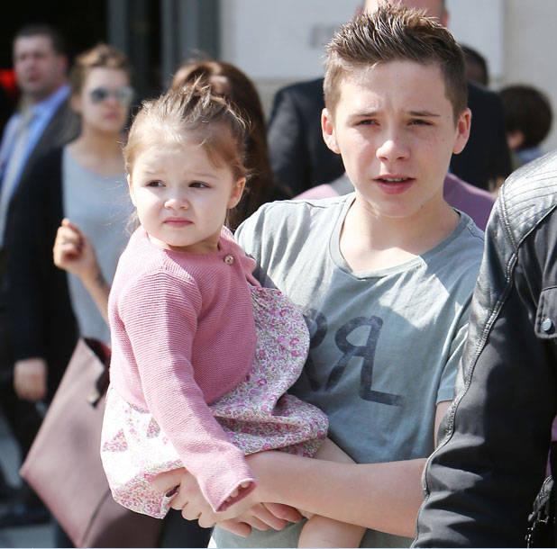 布鲁克林给小七准备的礼物,布鲁克林抱小七小时候