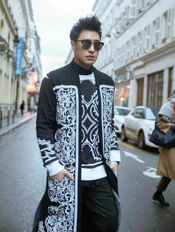 巴黎时装周男明星造型解析,巴黎时装周郑恺