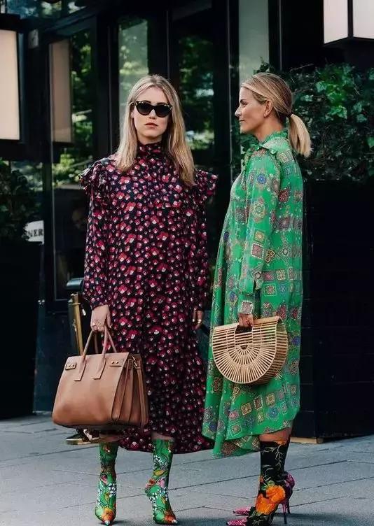 杨幂和热巴穿同款连衣裙,从杨幂赵丽颖到热巴肖战