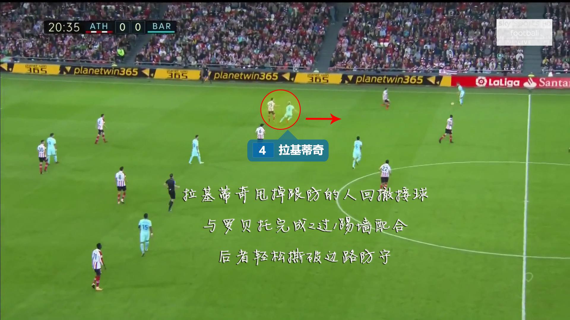 巴萨足球脚内侧传球精彩视频,巴萨犀利反击