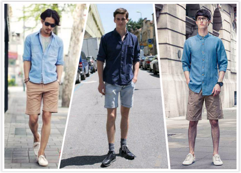型男打造牛仔穿搭指南,牛仔工装衬衫型男